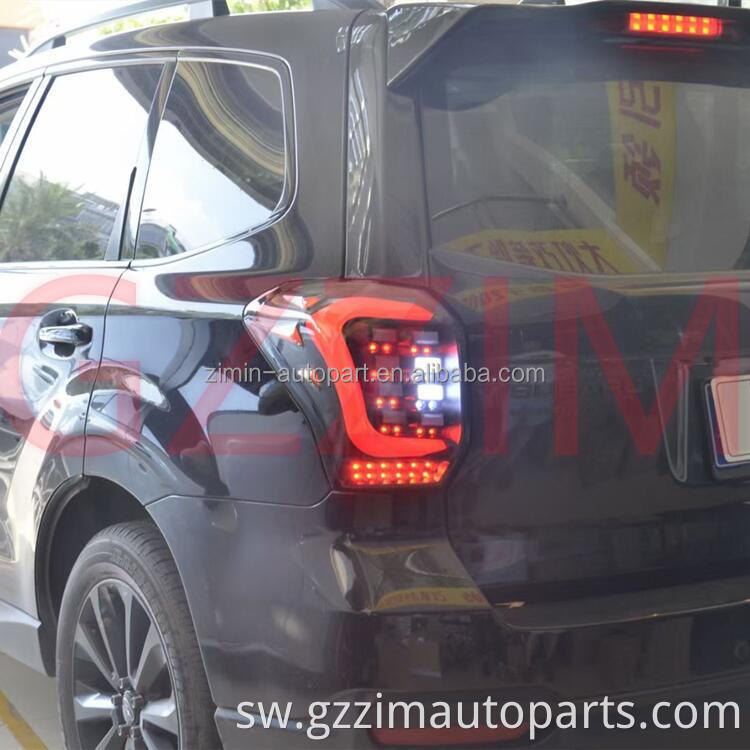 ABS Plastiki iliyoongozwa nyuma taa ya taa kwa Subaru Forester